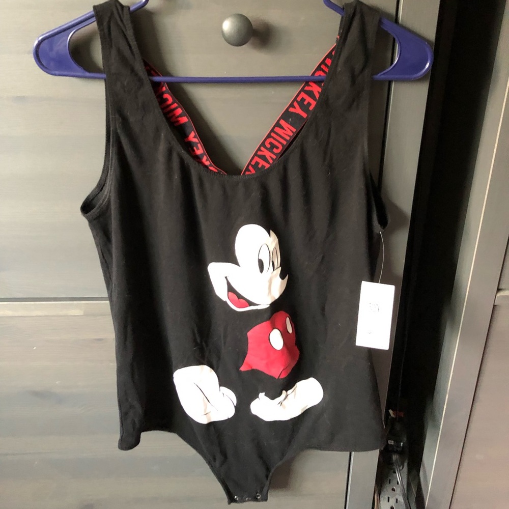Black Mickey onesie, XL/8 from target with tags